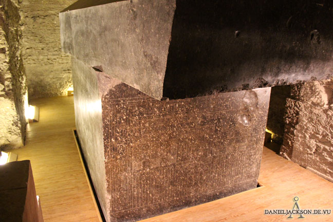 Begehbare Kammer in Sakkara's Serapeum